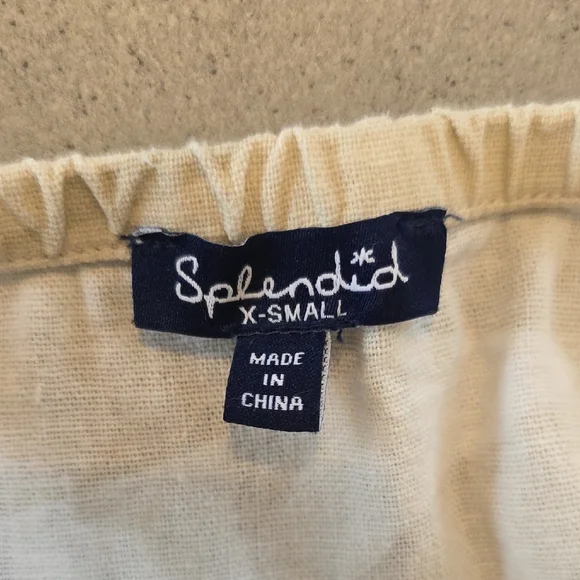 Splendid Beige Camouflage Mini Dress - Picture 3 of 4